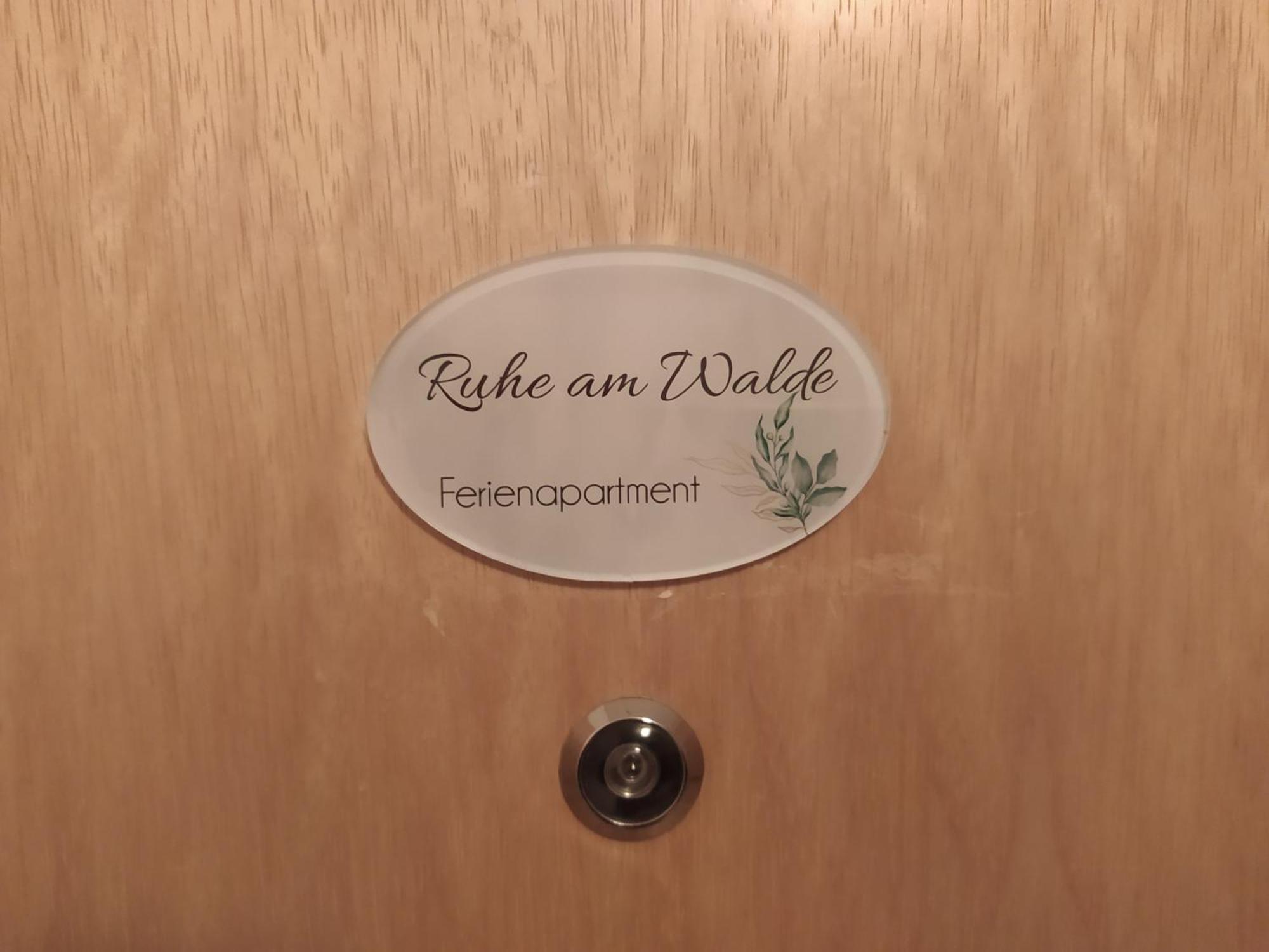 Apartament Ruhe Am Walde Meschede Zewnętrze zdjęcie